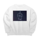 Yore Yore no T-shirtのYoreYore no T-shirtのロゴくん Big Crew Neck Sweatshirt