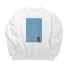 敬の観覧車と空 Big Crew Neck Sweatshirt