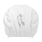 だんすだんすのミナ・ヌクッタ店のだんすだんす Big Crew Neck Sweatshirt