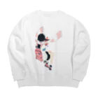 ダイスケリチャードのカレーそば Big Crew Neck Sweatshirt