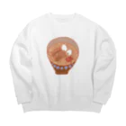 Omuの沖縄そば　ソーキそば Big Crew Neck Sweatshirt