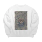 Blue_BlueのBlueBlue Big Crew Neck Sweatshirt