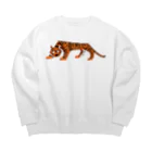 segasworksのTORAちゃん Big Crew Neck Sweatshirt