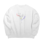 oga.のけだるげボーイ Big Crew Neck Sweatshirt