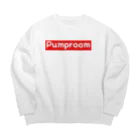 ポンプキン🎃【ポンプRoom】🐾のPump room Big Crew Neck Sweatshirt
