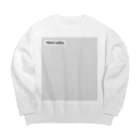 chi-bitのプリントエリアチェック Big Crew Neck Sweatshirt