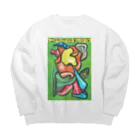 Mitsu-Zoのブータレてみる Big Crew Neck Sweatshirt