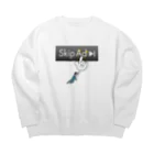 スロータイプ書店 Slowtype Booksの広告飛ばし職人 167 Big Crew Neck Sweatshirt