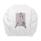 WSYのおんなのこ Big Crew Neck Sweatshirt