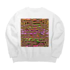 egg Artworks & the cocaine's pixの『m₳d.。o○』 Big Crew Neck Sweatshirt