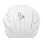 吉本の女の軟体動物2 Big Crew Neck Sweatshirt