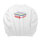 takumiのハンバーガー🍔 Big Crew Neck Sweatshirt