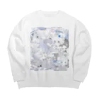 ゆーきんの絵ぐっずのゆーきん×砂気球 Big Crew Neck Sweatshirt