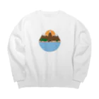 YAMのキャンプ Big Crew Neck Sweatshirt