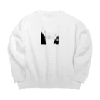 ☜₥aya₭o☞のAI·AI·AI Big Crew Neck Sweatshirt