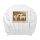 J. Jeffery Print Galleryのヴィクトリア時代の犬 Big Crew Neck Sweatshirt