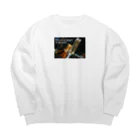 diavolo's shopの夜景 Big Crew Neck Sweatshirt