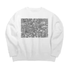 Shibata Tomoyaのひま暇お絵描き ② Big Crew Neck Sweatshirt