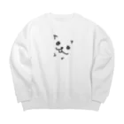 nsnsgrのメスネコ Big Crew Neck Sweatshirt