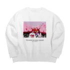 有村佳奈のART FASHION SHOPのsisters Big Crew Neck Sweatshirt