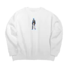 SEAのこの時代遅れがちょっとカラー Big Crew Neck Sweatshirt