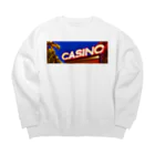 STUDIO PINECORNのCASINO ビッグシルエットスウェット