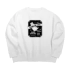 猫社謹製の化け猫ウヰスキー Big Crew Neck Sweatshirt