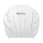 Zhāng Zǐyíの9連いぬ Big Crew Neck Sweatshirt