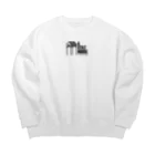 元帥屋の高床式住居 Big Crew Neck Sweatshirt