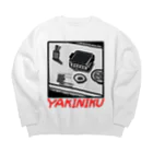 蛇口〆太のお店のYAKINIKU Big Crew Neck Sweatshirt