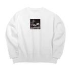 アラフォフォフォフォじん太のモンスーンちゃん2 Big Crew Neck Sweatshirt