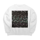 カヨラボ　スズリショップの雪と翠／カヨサトーTX Big Crew Neck Sweatshirt