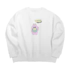 【Yuwiiの店】ゆぅぅぃーのうさBABY Big Crew Neck Sweatshirt