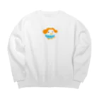 satomimitsukiのアマビナちゃん 枠なしカラー Big Crew Neck Sweatshirt