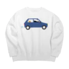 陽魚　YantotoのPan Panda　ao Big Crew Neck Sweatshirt