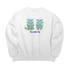 huroshikiのなんくるないさぁ Big Crew Neck Sweatshirt