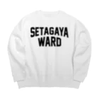 JIMOTOE Wear Local Japanの世田谷区 SETAGAYA WARD Big Crew Neck Sweatshirt