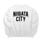 JIMOTO Wear Local Japanのniigata CITY　新潟ファッション　アイテム ビッグシルエットスウェット