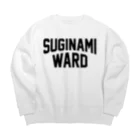 JIMOTO Wear Local Japanの杉並区 SUGINAMI WARD ビッグシルエットスウェット