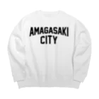 JIMOTOE Wear Local Japanのamagasaki city　尼崎ファッション　アイテム Big Crew Neck Sweatshirt