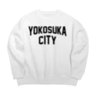 JIMOTOE Wear Local Japanのyokosuka city　横須賀ファッション　アイテム Big Crew Neck Sweatshirt