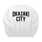 JIMOTO Wear Local Japanのokazaki city　岡崎ファッション　アイテム Big Crew Neck Sweatshirt
