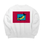 お寿司のバナナフィッシュにうってつけの日 -a perfectday for BananaFish-  Big Crew Neck Sweatshirt