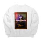 𝙈𝙊𝙈𝙊'𝙨 𝙎𝙝𝙤𝙥のMOMO・LIZA Big Crew Neck Sweatshirt