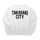 JIMOTOE Wear Local Japanのtakasaki city　高崎ファッション　アイテム Big Crew Neck Sweatshirt