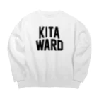 JIMOTOE Wear Local Japanの北区 KITA WARD Big Crew Neck Sweatshirt