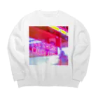 NEON LIGHT STARSのAPPLE NEON マシカク Big Crew Neck Sweatshirt