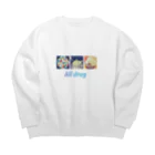 奇怪屋のどれもグッ飛び Big Crew Neck Sweatshirt