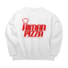 ママタルト 大鶴肥満のHIMANPIZZA Big Crew Neck Sweatshirt