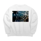 lindalinの水滴と糸 Big Crew Neck Sweatshirt